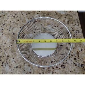 Gorham Silver Fruit Bowl YC742, 9.5" wire, round